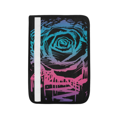 Candy Color Rose Car Seat Belt Cover 7''x10''