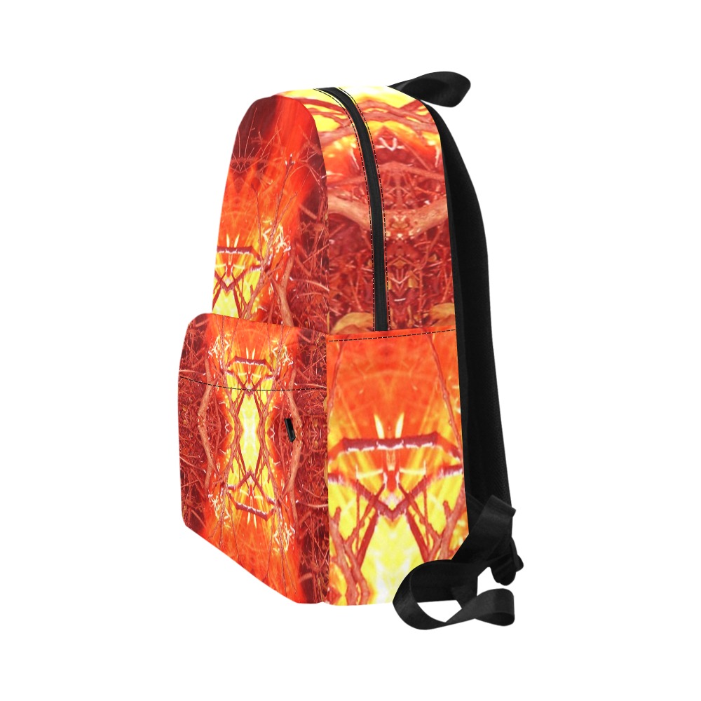 Abstract Fire Unisex Classic Backpack (Model 1673)
