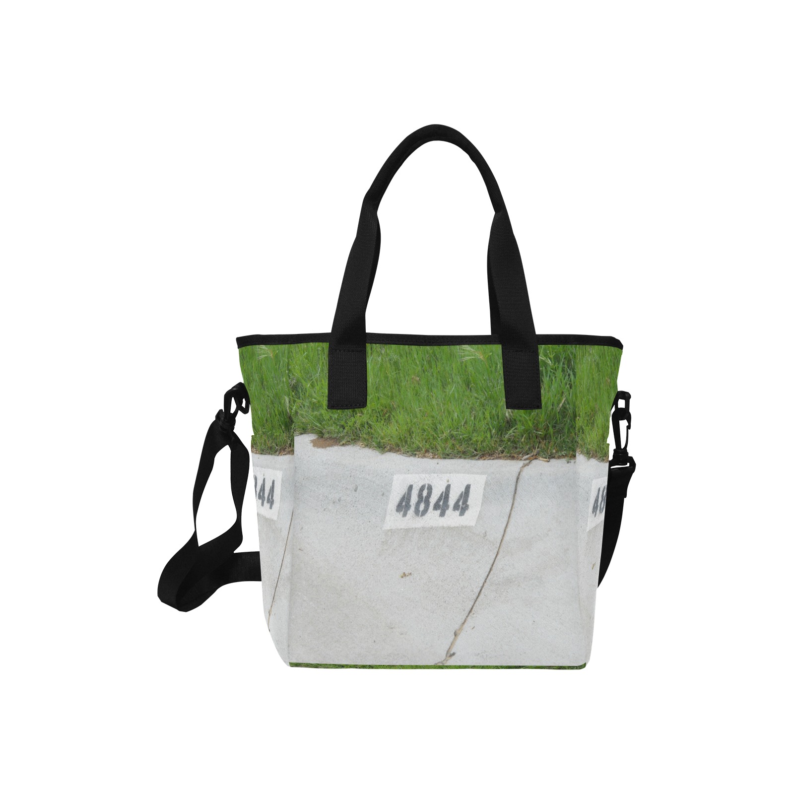 Street Number 4844 Insulated Tote Bag with Shoulder Strap (Model 1724)