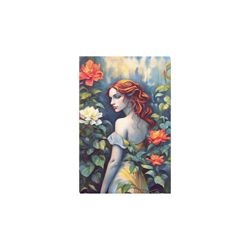 Garden of Flowers Frame Canvas Print 20"x30"