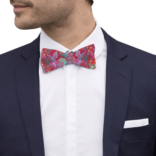 Nidhi Decembre 2014- pattern-5-1 neck back Custom Bow Tie