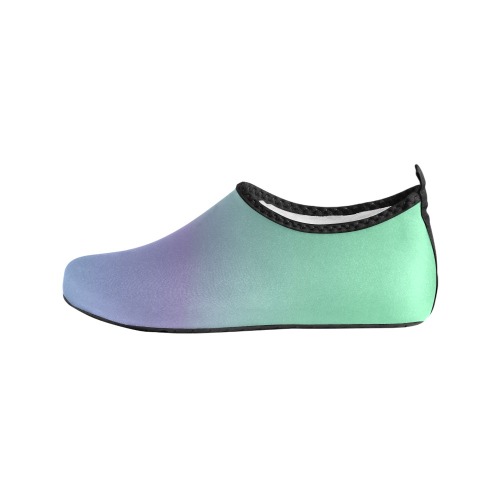 blu grn Men's Slip-On Water Shoes (Model 056)