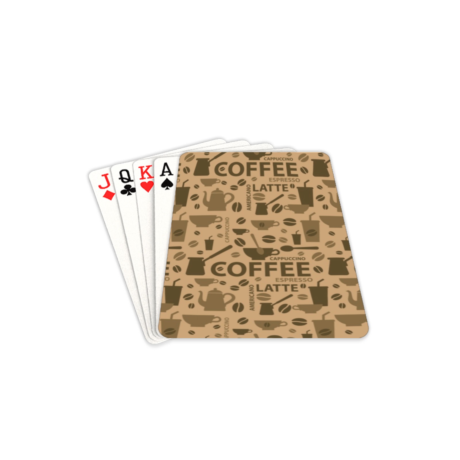 COFFEE Playing Cards 2.5"x3.5"