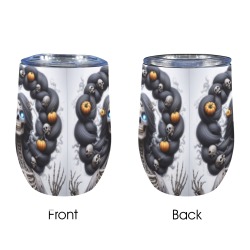 halloween_efChannel27 12oz Wine Tumbler