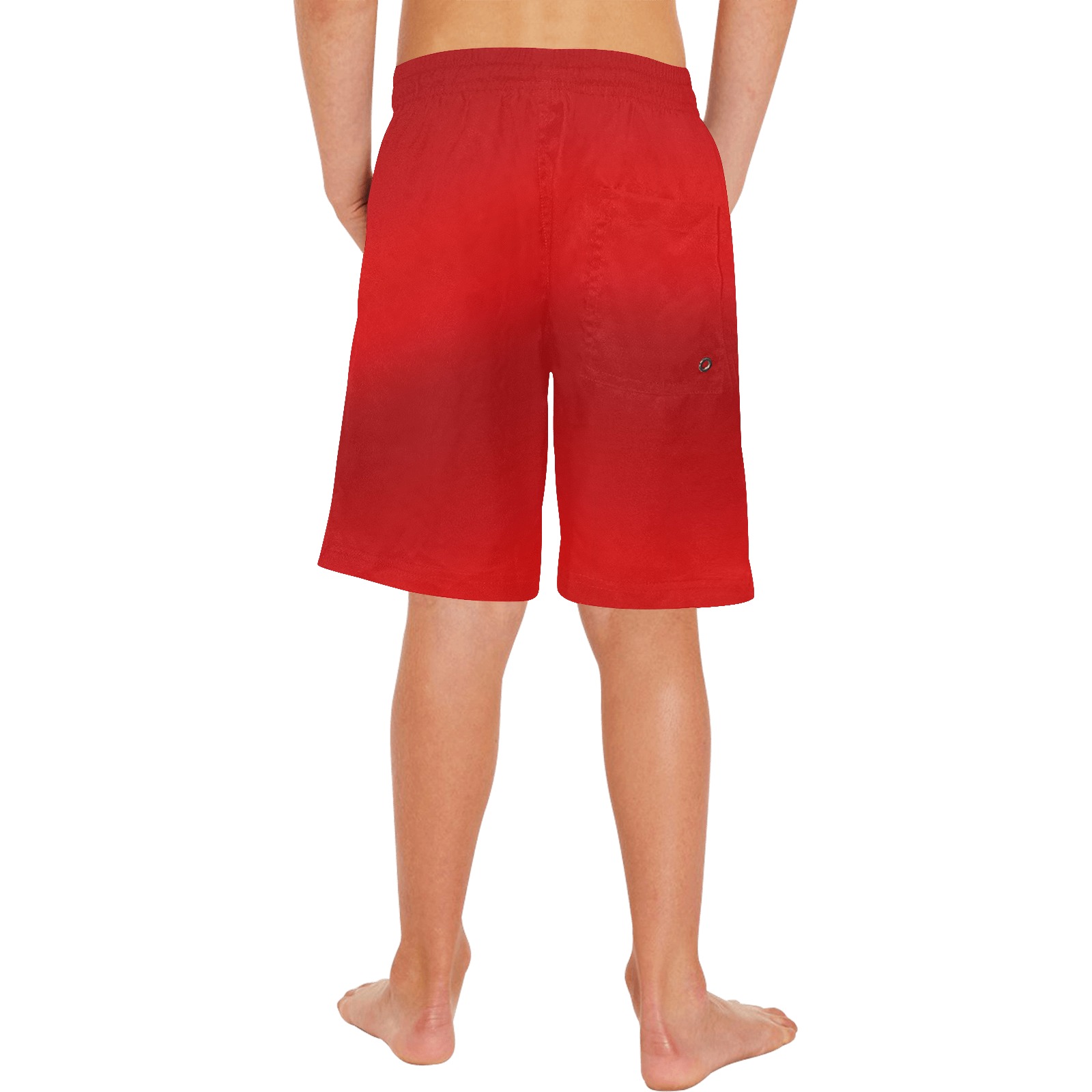 Kid's Canada Flag Swimshorts Boys' Casual Beach Shorts (Model L52)