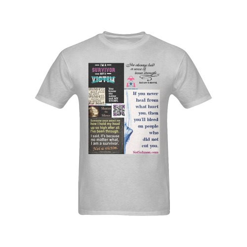 survivor Men's T-Shirt in USA Size (Front Printing Only)