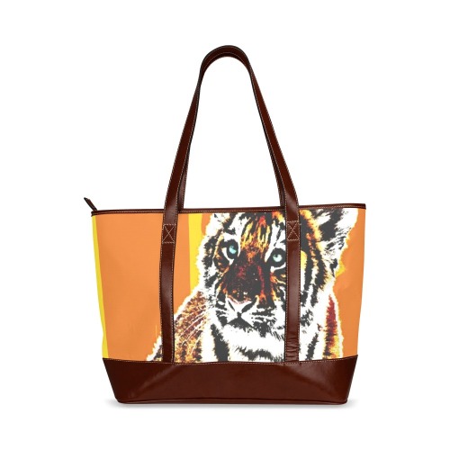 TIGER TIGER-22A Tote Handbag (Model 1642)