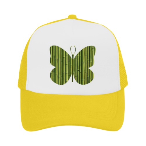 Bamboo Butterfly Trucker Hat