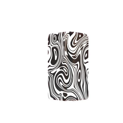 Black and White Marble Women's Clutch Wallet (Model 1637)