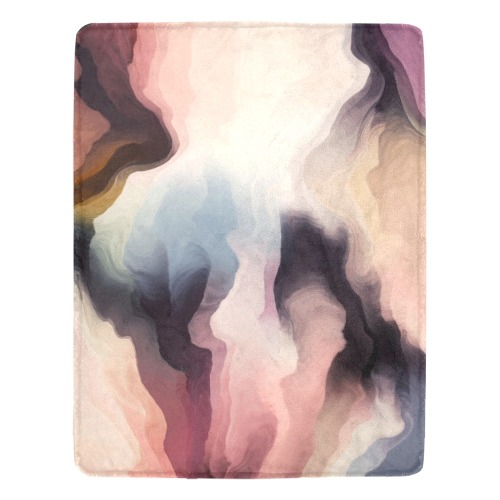 Digital liquid painting 23 Ultra-Soft Micro Fleece Blanket 54''x70''