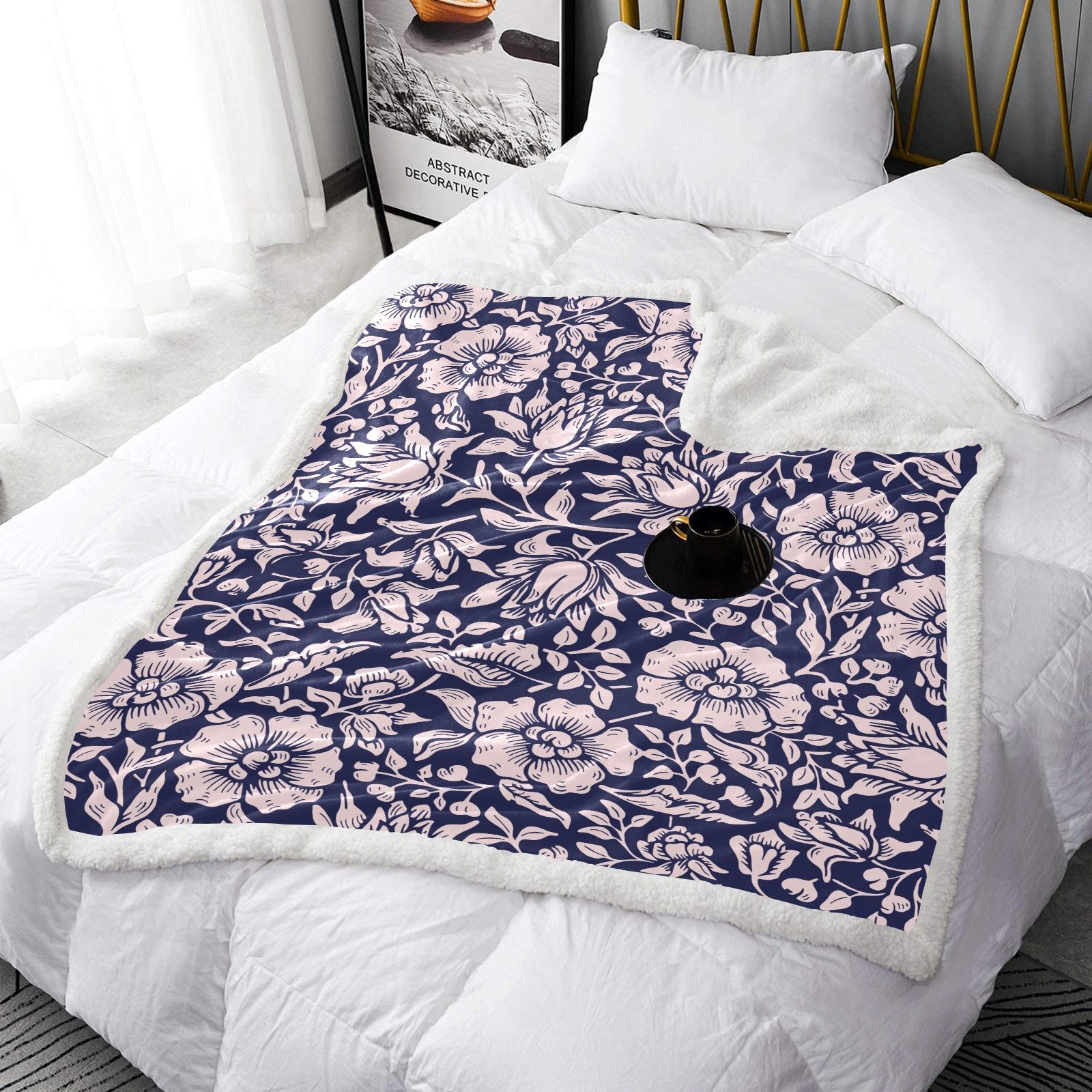 Blanket Double Layer Short Plush Blanket 50"x60" ID D6492594