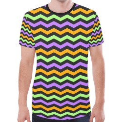 Halloween Chevron 3 New All Over Print T-shirt for Men (Model T45)