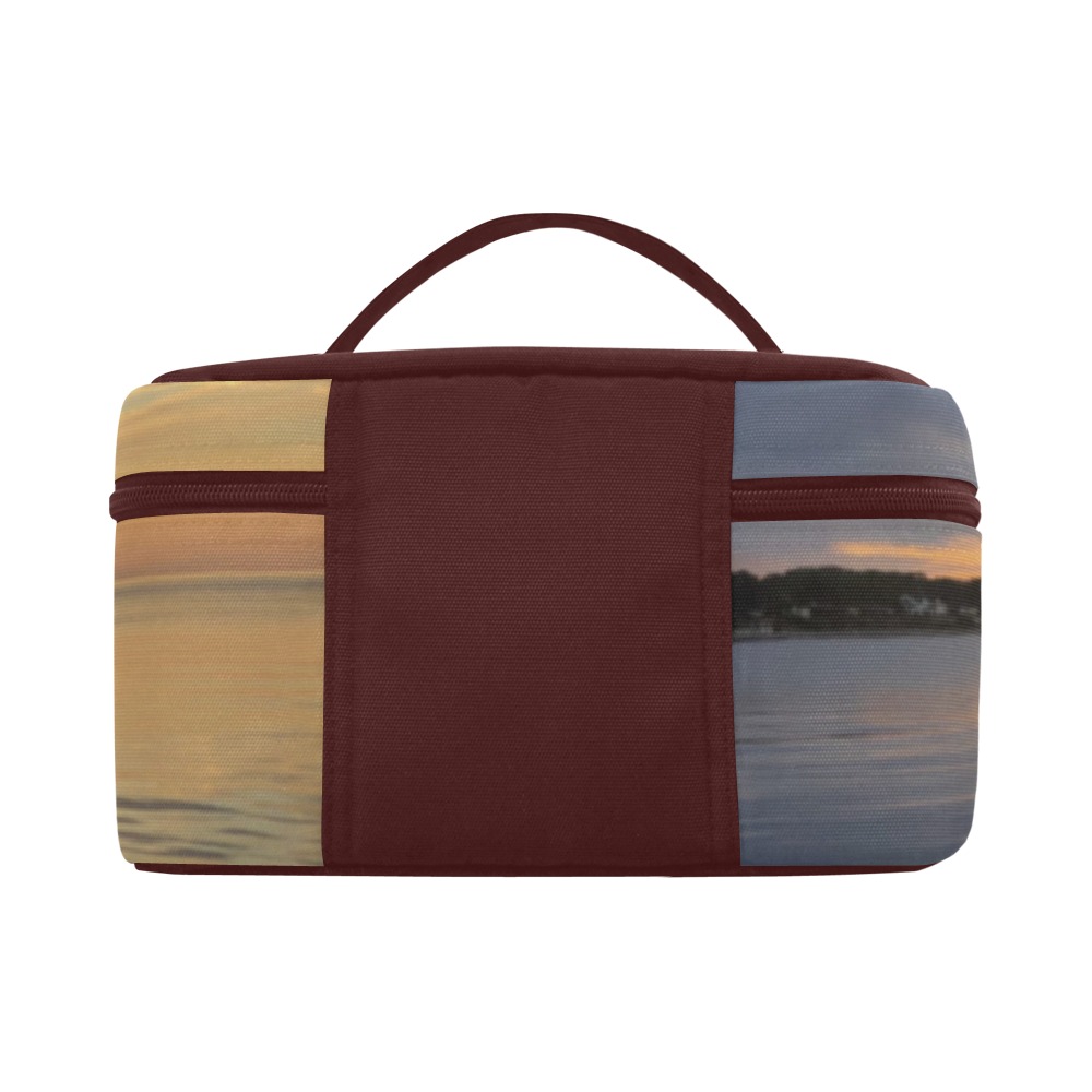 Pier Sunset Collection Cosmetic Bag/Large (Model 1658)