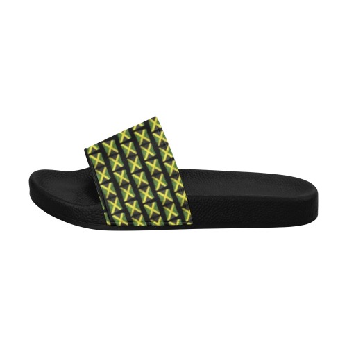 Jamaican Flags Women's Slide Sandals (Model 057)
