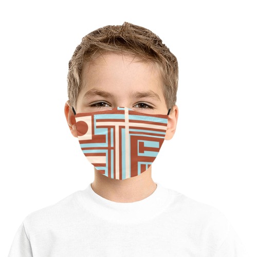 Model 1 Pleated Mouth Mask for Kids (Model M08)