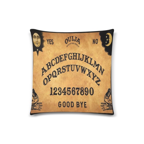 Ouija Board Custom Zippered Pillow Case 18"x18"(Twin Sides)