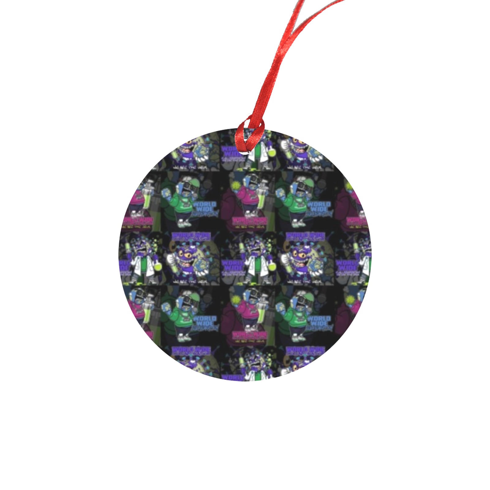 wwcfam Round Ornament