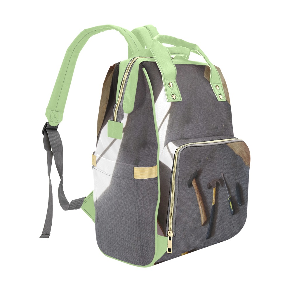 My DIY project in WV with olive green straps MultiFunction Diaper