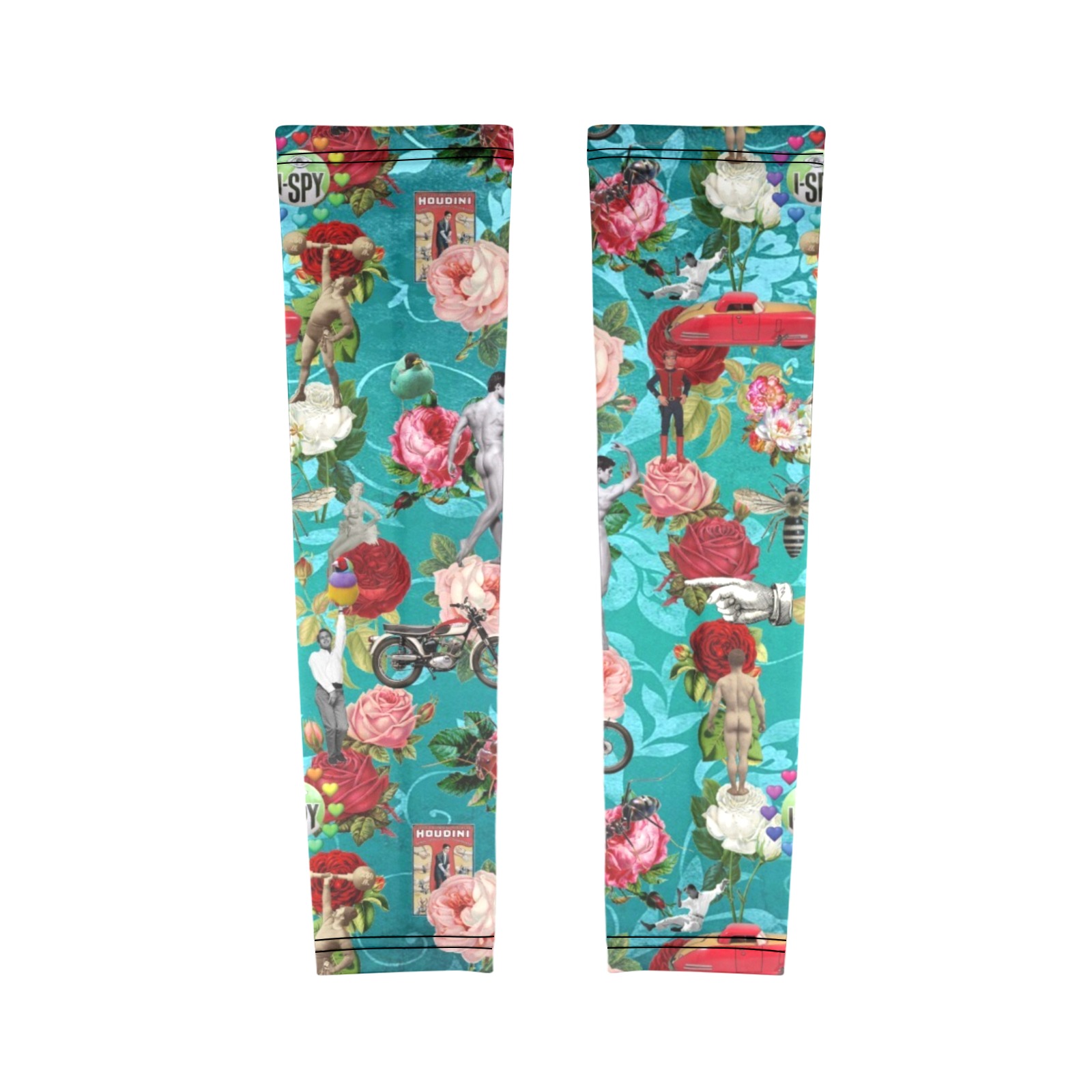 Hello Boys Arm Sleeves (Set of Two with Different Printings)
