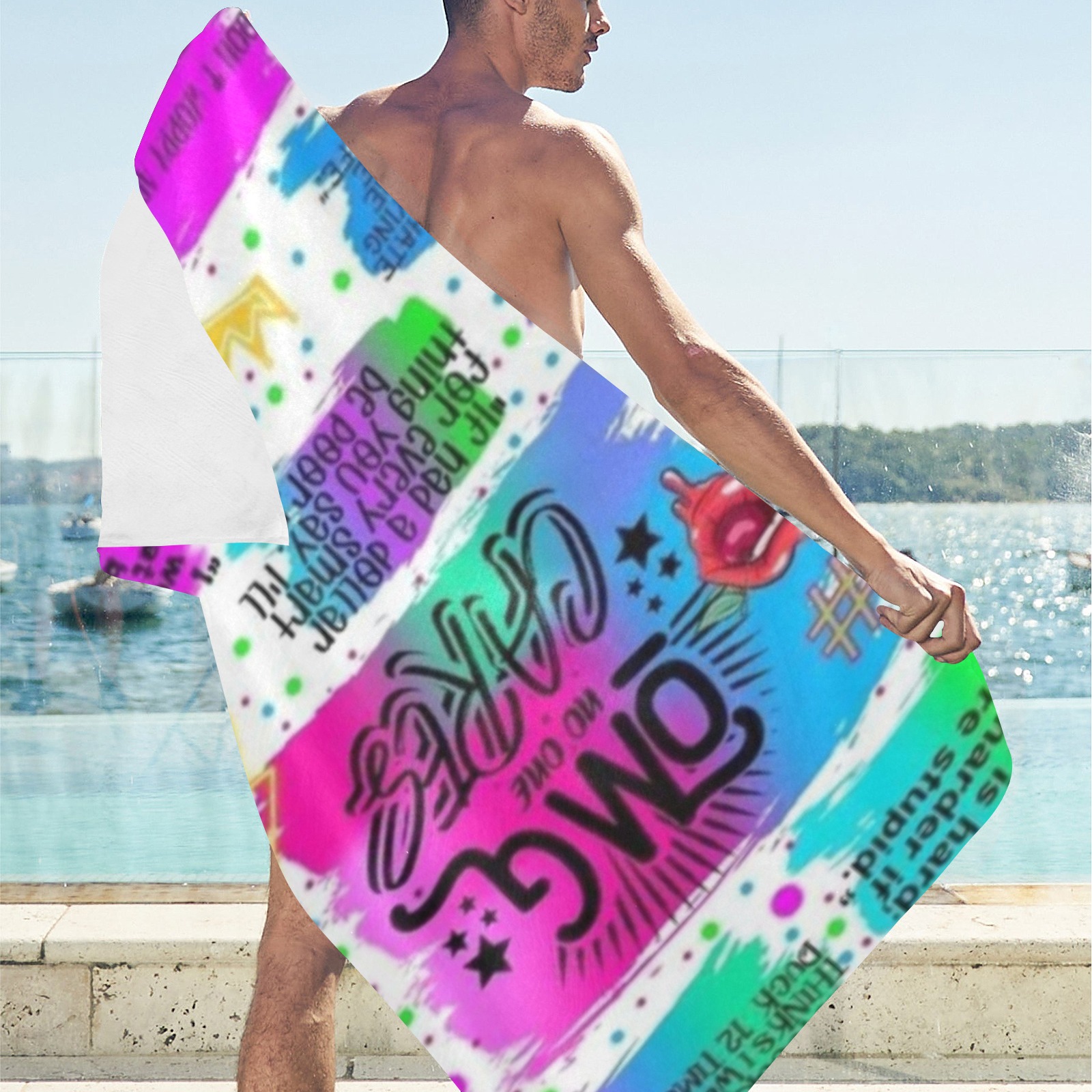 custom beach towels Beach Towel 30"x 60"