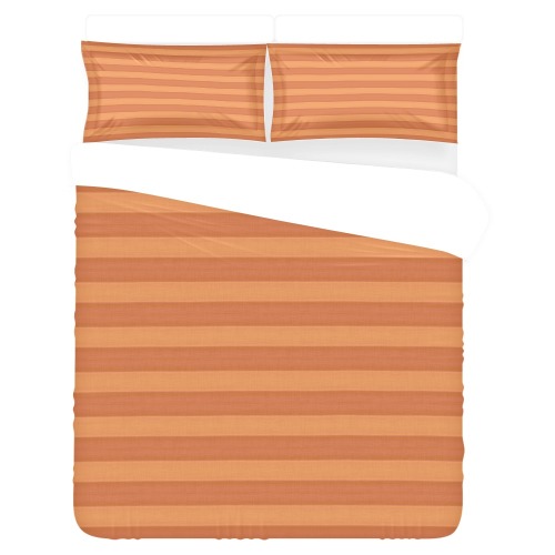 Mango Stripes 3-Piece Bedding Set