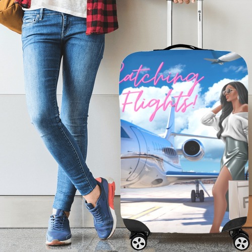 Catching FLIGHTS 2023 SUITECASE COVERS Luggage Cover/Large 26"-28"