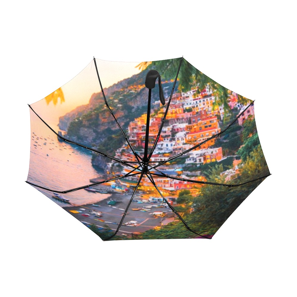 bb fhtted Anti-UV Auto-Foldable Umbrella (Underside Printing) (U06)