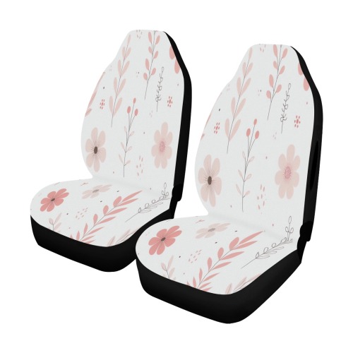 Boho Florals Car Seat Cover Airbag Compatible (Set of 2)