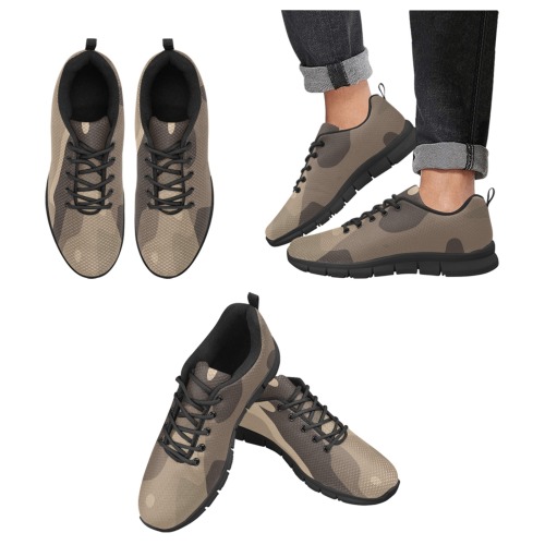 strangecamo Men's Breathable Running Shoes (Model 055)