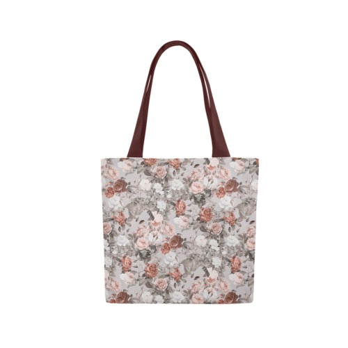 Blossom Canvas Tote Bag (Model 1657)