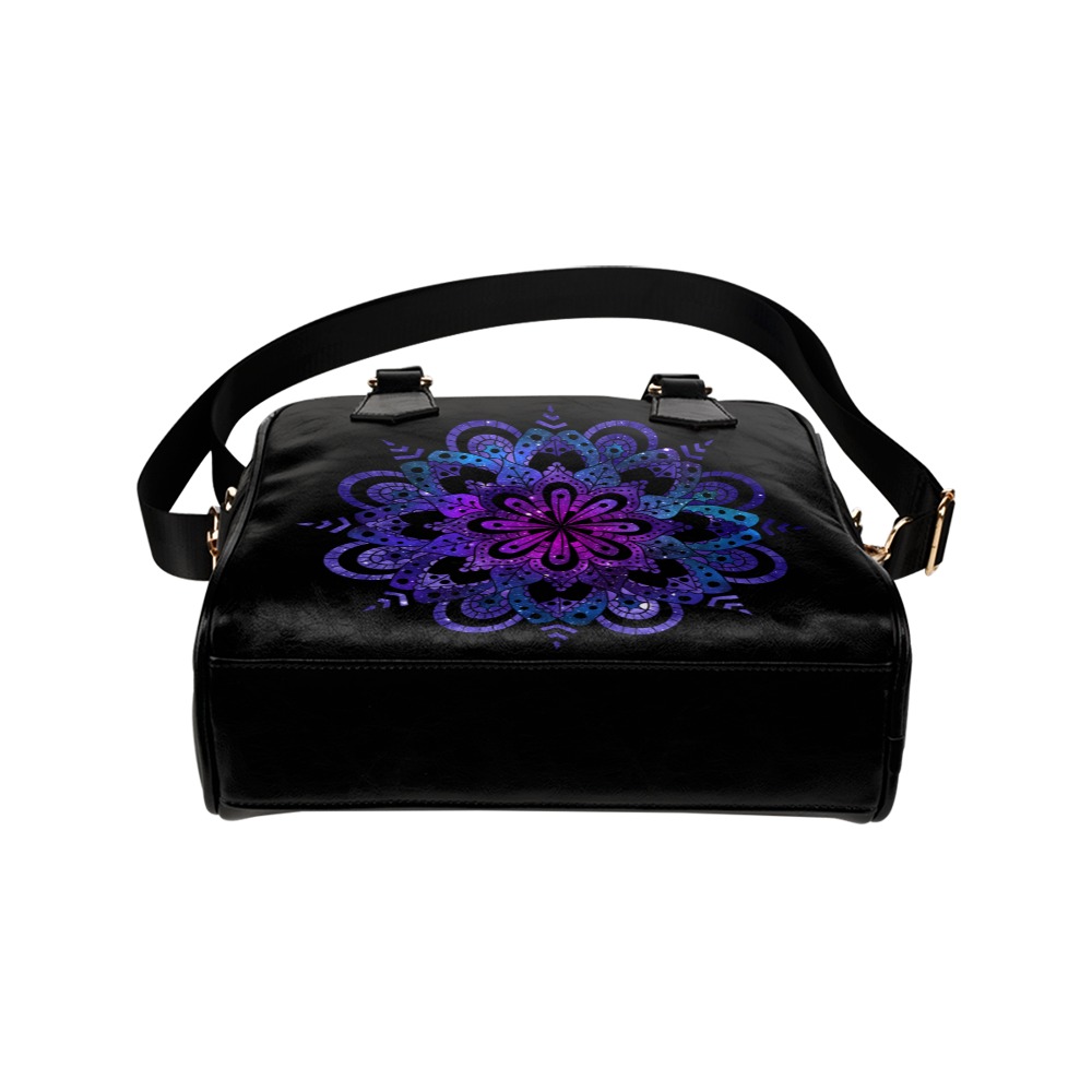 Cosmic Mandala #101B | Shoulder Handbag (Model 1634)