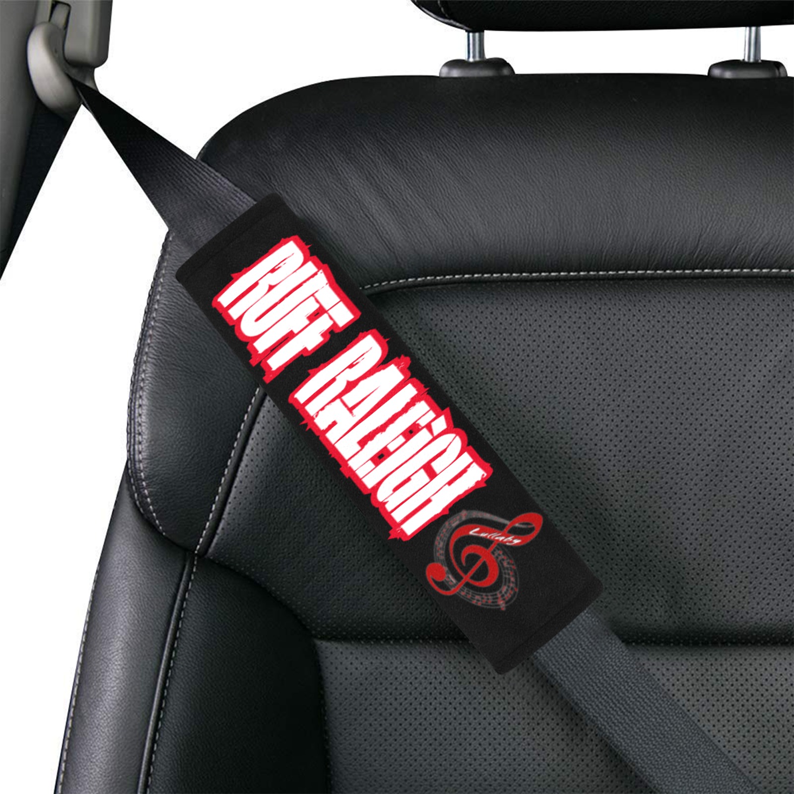 Raleigh Car Seat Belt Cover 7''x10'' (Pack of 2)
