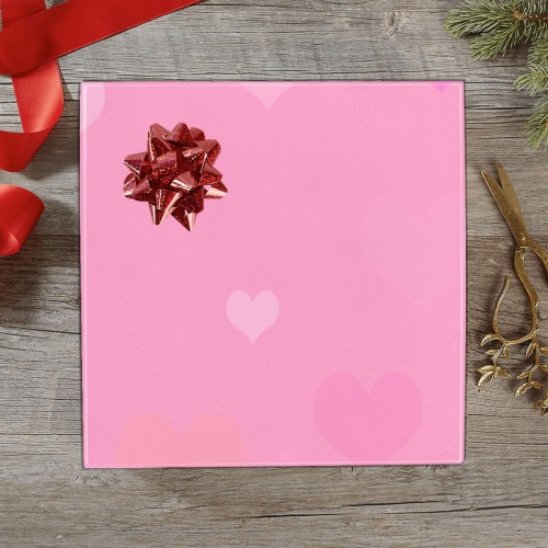 PinkHearts Gift Wrapping Paper 58"x 23" (1 Roll)