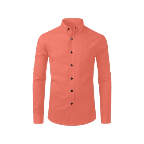 Grapefruit Pulp Collection Men's All Over Print Casual Dress Shirt (Model T61)