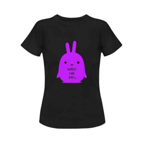 What The Hell Peep Women's T-Shirt in USA Size (Front Printing Only)