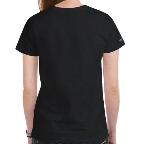 Metropolis New All Over Print T-shirt for Women (Model T45)