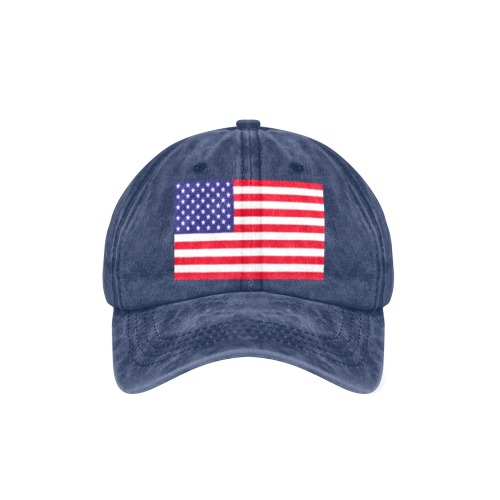 US Flag Denim Cap