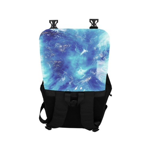Encre Bleu Photo Casual Shoulders Backpack (Model 1623)