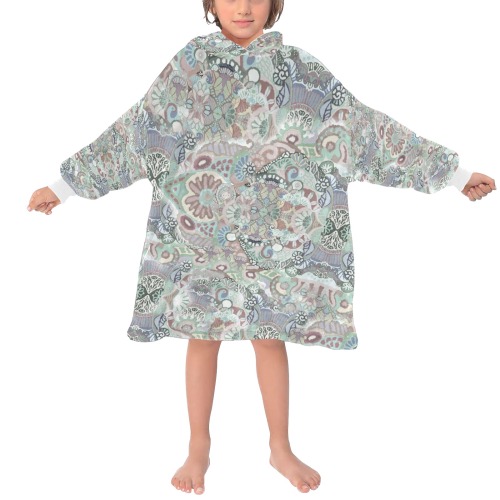 farandole 23 Blanket Hoodie for Kids