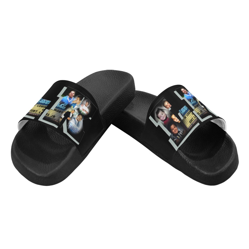 Black LK ETP Women's Slide Sandals (Model 057)