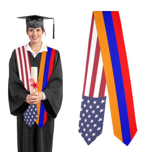 Armenian usa2 Graduation Stole