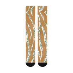 0085-WILD SKIN ANIMAL F Over-The-Calf Socks