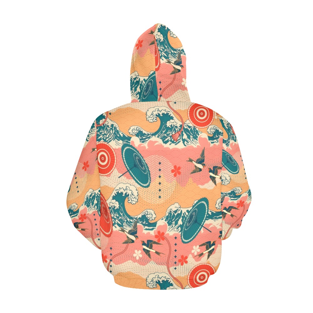 sparrow 3 All Over Print Hoodie for Men (USA Size) (Model H13)