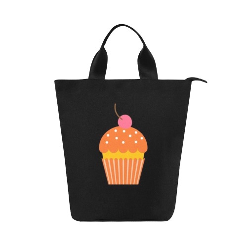 Cupcake Nylon Lunch Tote Bag (Model 1670)