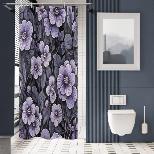 Fabulous Florals 36 Shower Curtain 36"x72"