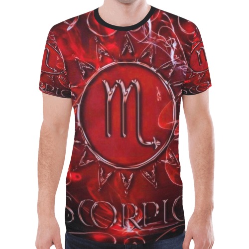scorpiocoverall New All Over Print T-shirt for Men (Model T45)
