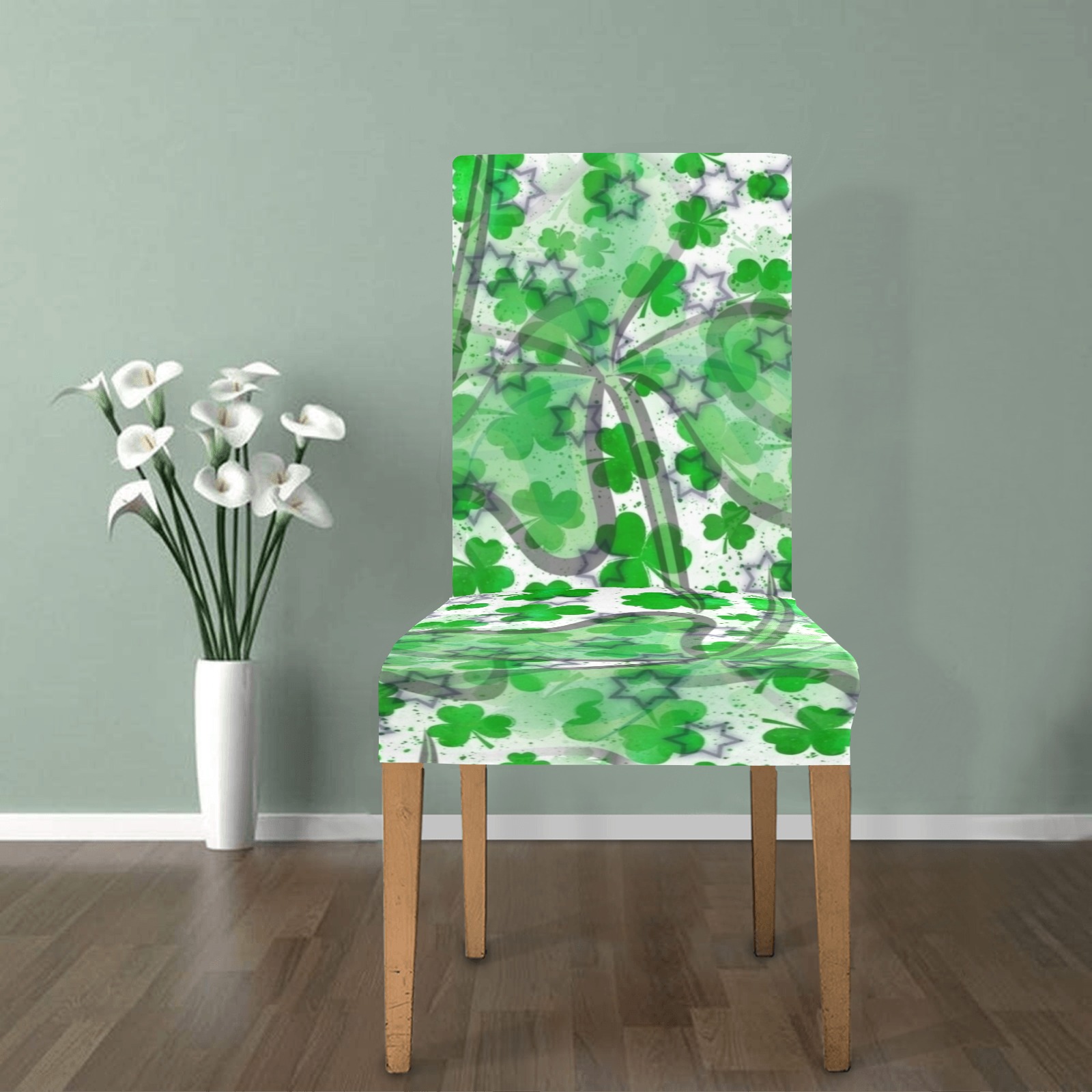 Lucky by Artdream Chair Cover (Pack of 4)