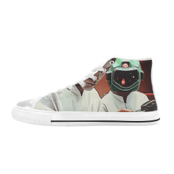 Cosmic Collaboration Men’s Classic High Top Canvas Shoes (Model 017)