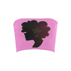 Afroelfpurp Bandeau Top