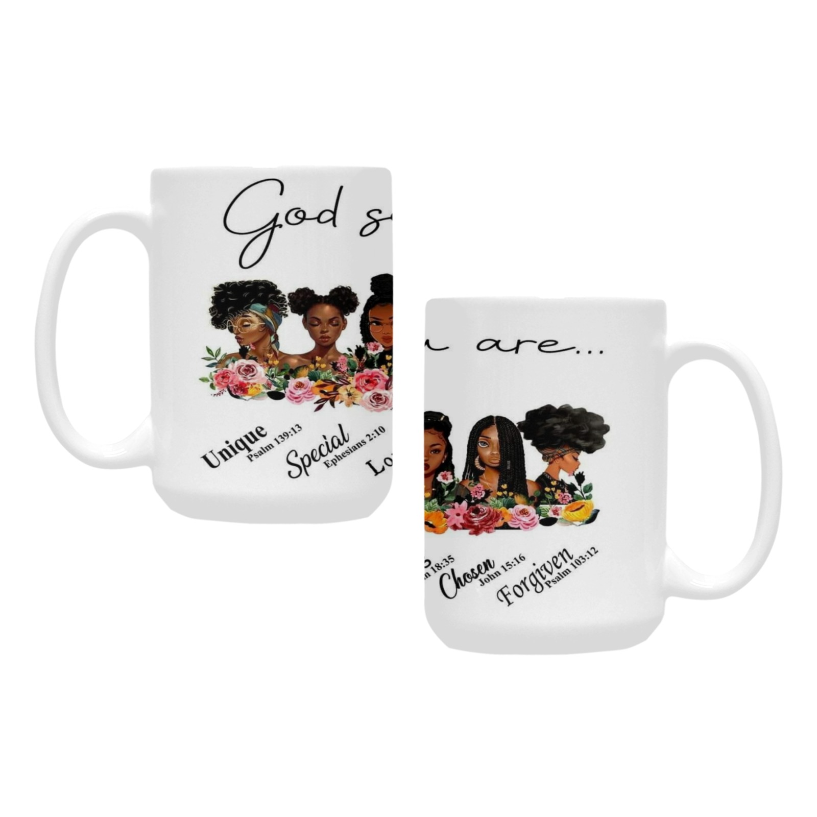 God says Mug Custom Ceramic Mug (15oz)